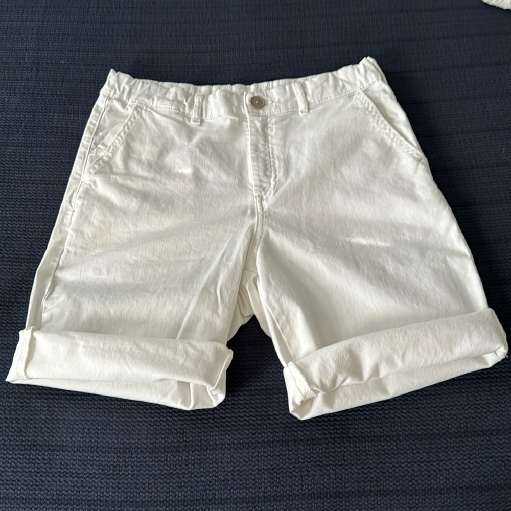 Zara Boys White Shorts